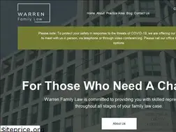 Sites similar to warrenfamilylaw.net