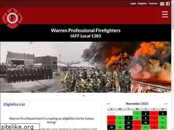 Sites similar to warrenfirefighterslocal1383.org