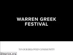 Sites similar to warrengreekfest.com