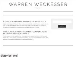 Sites similar to warrenweckesser.net