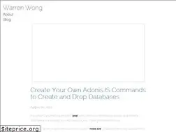 Sites similar to warrenwong.org