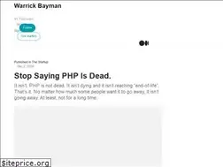 Sites similar to warrickbayman.medium.com