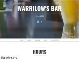 Sites similar to warrilowsbar.com