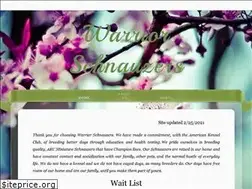 Sites similar to warriorschnauzers.com