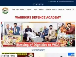 Sites similar to warriorsdefenceacademy.com