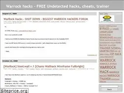Sites similar to warrockhacks.wordpress.com
