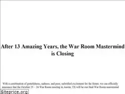 Sites similar to warroommastermind.com