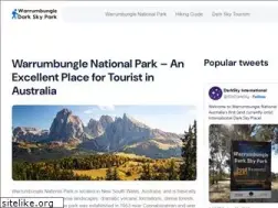 Sites similar to warrumbungledarkskypark.org