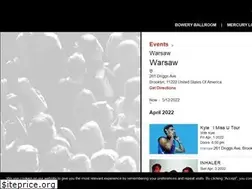 Sites similar to warsawconcerts.com