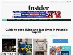 Sites similar to warsawinsider.pl