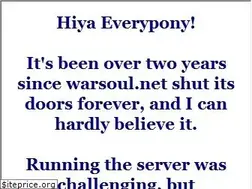 Sites similar to warsoul.net