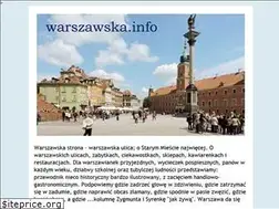 Sites similar to warszawska.info