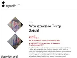 Sites similar to warszawskietargisztuki.pl