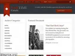 Sites similar to wartimecanada.ca
