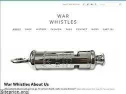 Sites similar to warwhistles.com