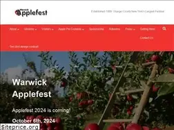 Sites similar to warwickapplefest.com