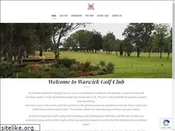 Sites similar to warwickgolfclub.com.au