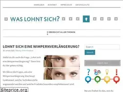 Sites similar to was-lohnt-sich.de
