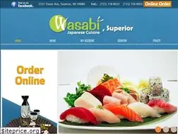 Sites similar to wasabisushisuperior.com