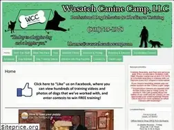 Sites similar to wasatchcaninecamp.com