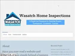 Sites similar to wasatchhomeinspections.com