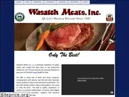 Sites similar to wasatchmeats.com