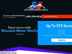 Sites similar to wasatchmotorwerks.com