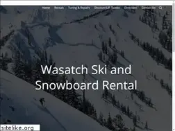 Sites similar to wasatchskiandsnowboardrental.com