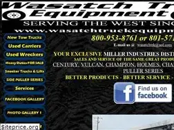 Sites similar to wasatchtruckequipment.com