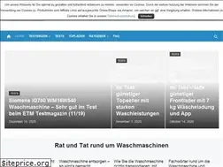 Sites similar to waschmaschinetester.de