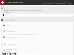 Sites similar to waseda-research-portal.jp