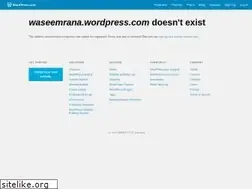 Sites similar to waseemrana.com