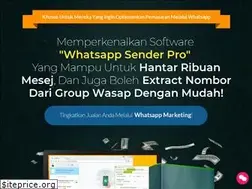 Sites similar to wasenderpro.my