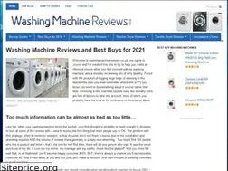 Sites similar to washingmachinereviews.co.uk