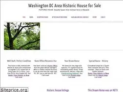 Sites similar to washington-dc-area-historic-house-sale.com
