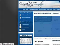 Sites similar to washington-township.info
