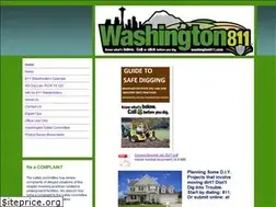 Sites similar to washington811.com