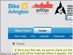 Sites similar to washingtonareabikeforum.com