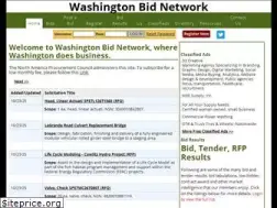 Sites similar to washingtonbids.com