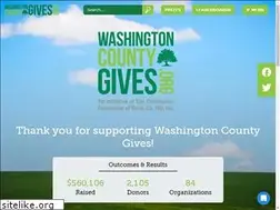 Sites similar to washingtoncountygives.org