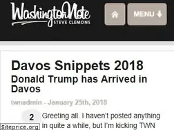 Sites similar to washingtonnote.com