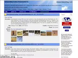 Sites similar to washingtonpheasants.com