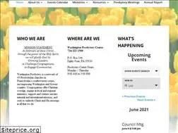 Sites similar to washingtonpresbytery.org