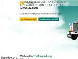Sites similar to washingtontrucktax.info