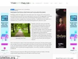 Sites similar to washpark.com