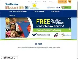 Sites similar to washtenawsuccessby6.org