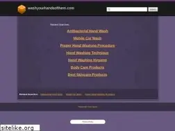 Sites similar to washyourhandsofthem.com