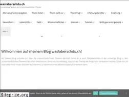 Sites similar to waslaberschdu.ch