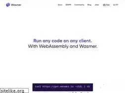 Sites similar to wasmer.io