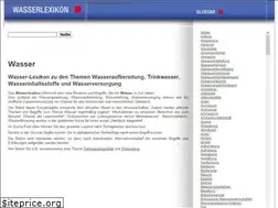 Sites similar to wasser-lexikon.de